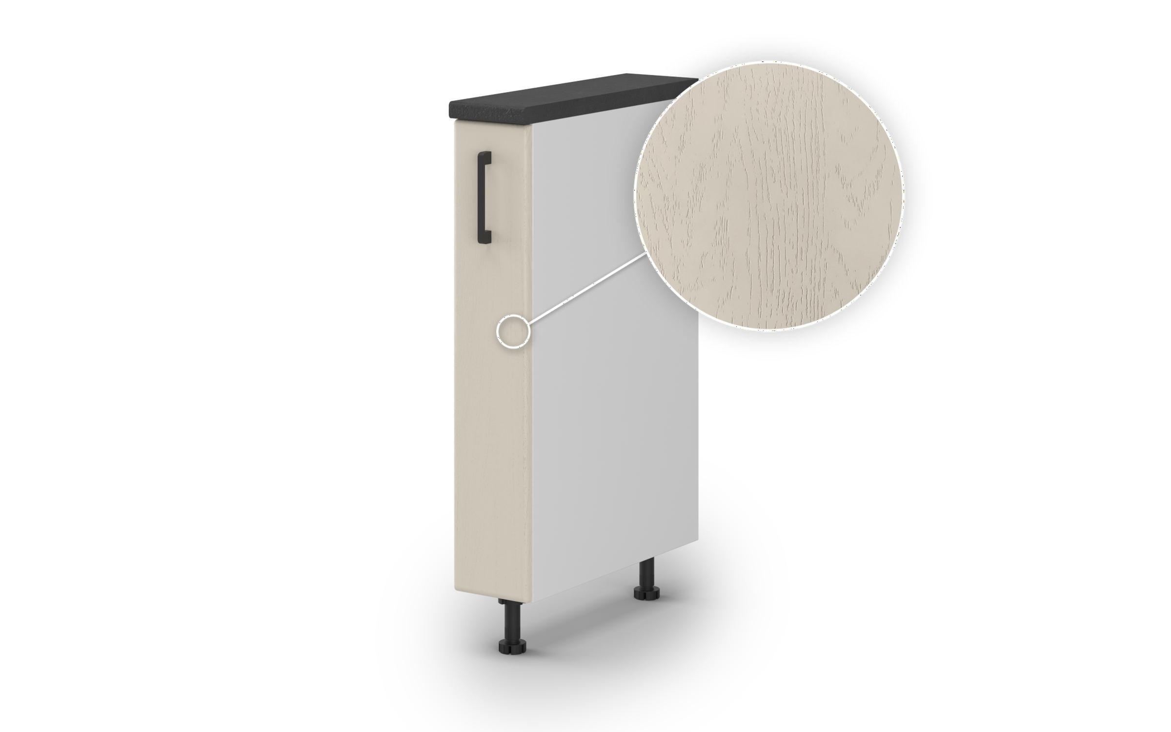 Kitchen pull-out bottle rack Hannah 29, Aspen beige  1
